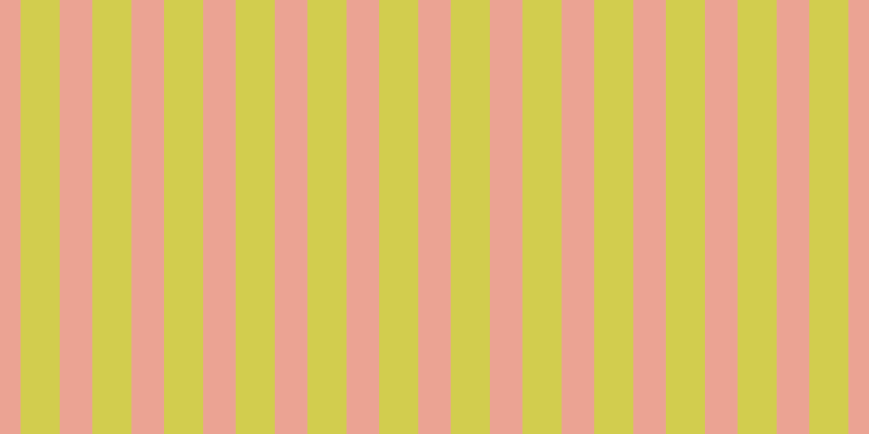 #d2cd4e, #eba393 vertical lines, thirty pixels wide, thirty-six pixels apart