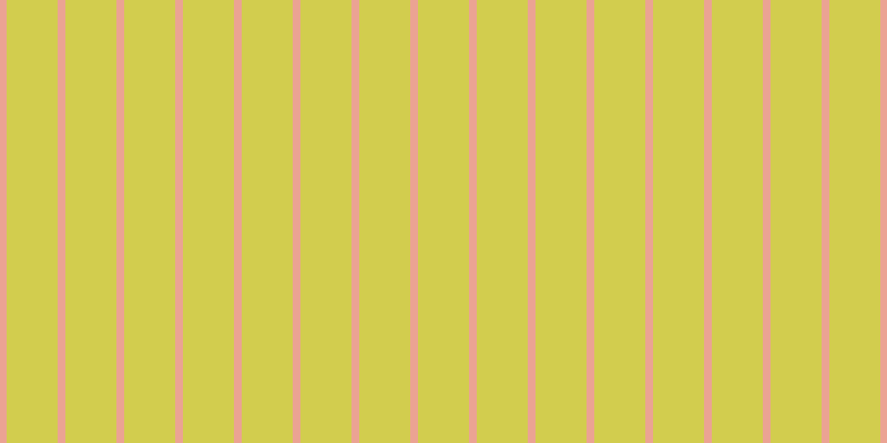 #d2cd4e, #eba393 vertical lines, seven pixels wide, forty-six pixels apart