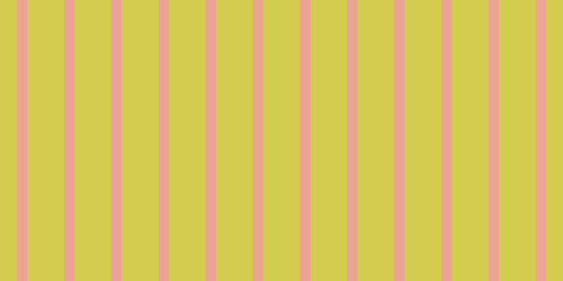 #d2cd4e, #eba393 vertical lines, fifteen pixels wide, fifty-two pixels apart