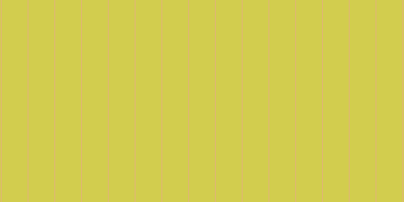#d2cd4e, #eba393 vertical lines, one pixels wide, fifty-two pixels apart