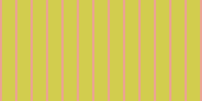 #d2cd4e, #eba393 vertical lines, nine pixels wide, fifty-two pixels apart