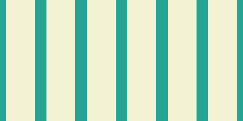 #d2cd4e (25%), #25a393 vertical lines, thirty-eight pixels wide, ninety-five pixels apart