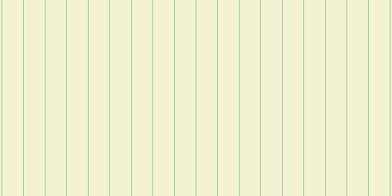 #d2cd4e (25%), #67a393 vertical lines, one pixels wide, forty-three pixels apart
