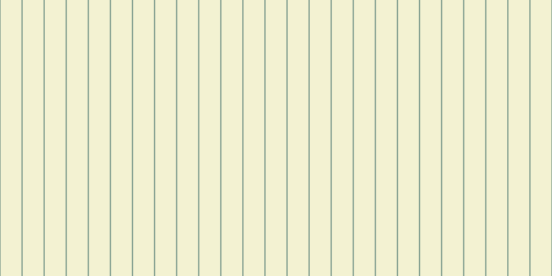 #d2cd4e (25%), #88a393 vertical lines, two pixels wide, thirty pixels apart