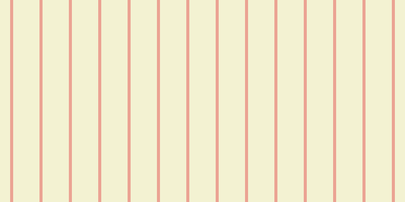 #d2cd4e (25%), #eba393 vertical lines, six pixels wide, fifty-two pixels apart
