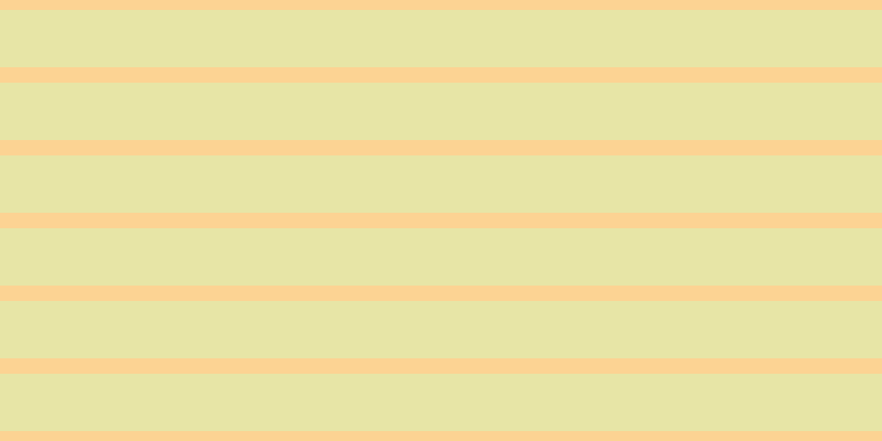 #d2cd4e (50%), #fcd393 horizontal lines, fourteen pixels wide, fifty-two pixels apart