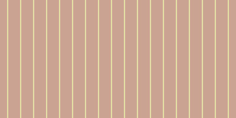 #d2cd4e (50%), #caa393 vertical lines, forty pixels wide, four pixels apart