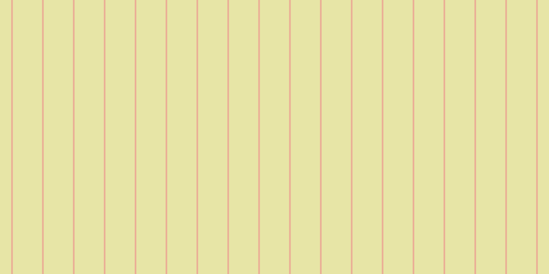 #d2cd4e (50%), #eba393 vertical lines, two pixels wide, forty-three pixels apart