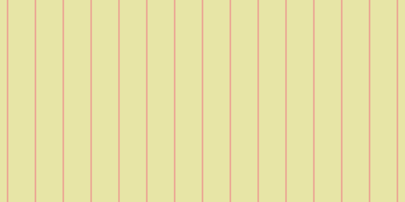 #d2cd4e (50%), #eba393 vertical lines, three pixels wide, fifty-two pixels apart