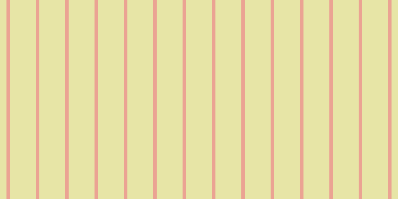 #d2cd4e (50%), #eba393 vertical lines, seven pixels wide, fifty-two pixels apart
