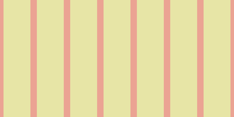 #d2cd4e (50%), #eba393 vertical lines, twenty-two pixels wide, ninety-two pixels apart