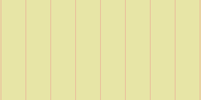 #d2cd4e (50%), #eba393 vertical lines, two pixels wide, ninety-seven pixels apart