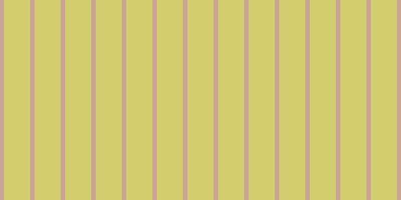 #d2cd6f, #caa393 vertical lines, nine pixels wide, fifty-two pixels apart