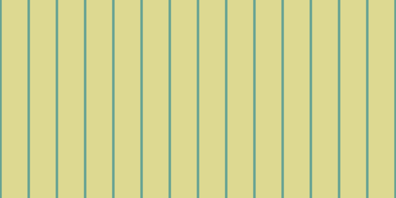 #d2cd6f (75%), #67a393 vertical lines, five pixels wide, fifty-two pixels apart