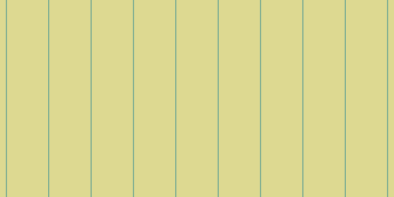 #d2cd6f (75%), #67a393 vertical lines, two pixels wide, eighty-four pixels apart