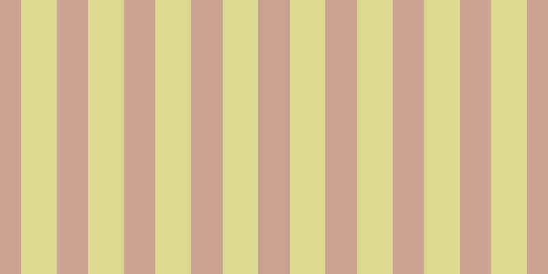 #d2cd6f (75%), #caa393 vertical lines, forty-six pixels wide, fifty-two pixels apart