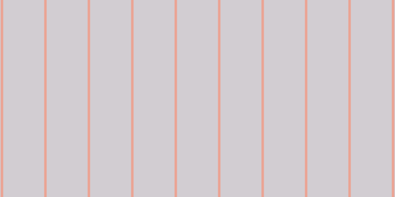 #d2cdd2, #eba393 vertical lines, five pixels wide, eighty-three pixels apart