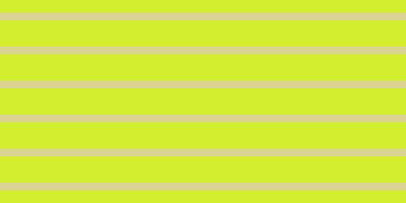 #d2ee2d, #dbd393 horizontal lines, fifteen pixels wide, fifty-two pixels apart