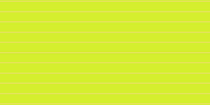 #d2ee2d, #fcd393 horizontal lines, two pixels wide, thirty-seven pixels apart