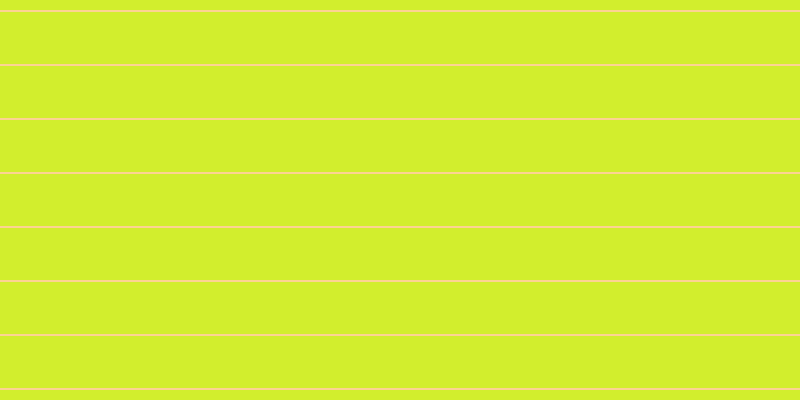 #d2ee2d, #fcd393 horizontal lines, two pixels wide, fifty-two pixels apart