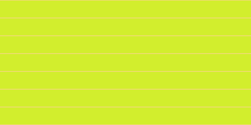 #d2ee2d, #fcd393 horizontal lines, two pixels wide, fifty-five pixels apart