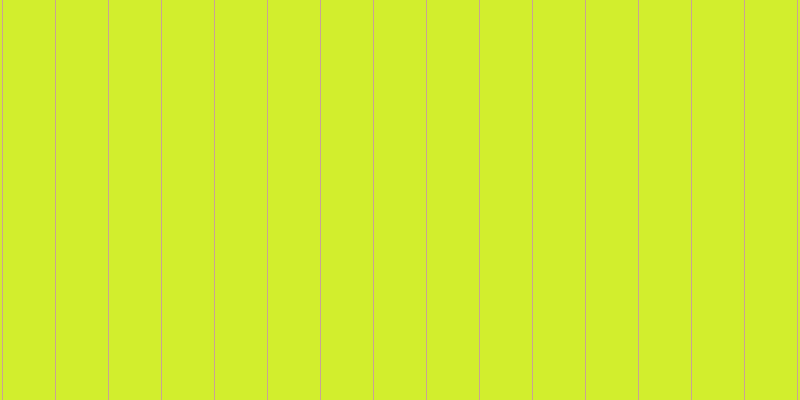 #d2ee2d, #caa393 vertical lines, one pixels wide, fifty-two pixels apart