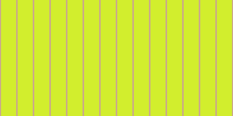 #d2ee2d, #caa393 vertical lines, five pixels wide, fifty-two pixels apart