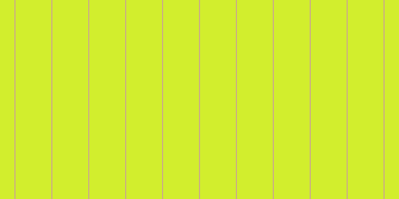 #d2ee2d, #caa393 vertical lines, two pixels wide, seventy-two pixels apart