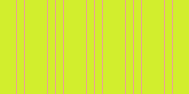 #d2ee2d, #eba393 vertical lines, two pixels wide, thirty-one pixels apart