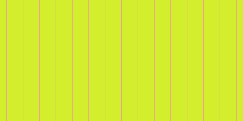 #d2ee2d, #eba393 vertical lines, two pixels wide, fifty-two pixels apart