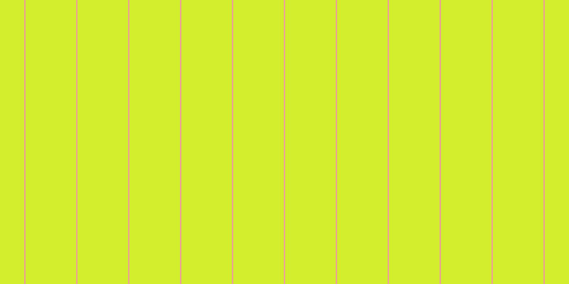 #d2ee2d, #eba393 vertical lines, two pixels wide, seventy-one pixels apart