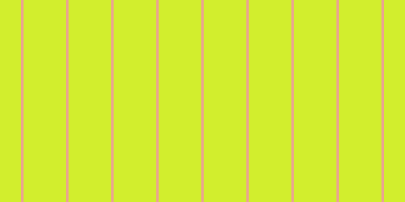#d2ee2d, #eba393 vertical lines, five pixels wide, eighty-four pixels apart