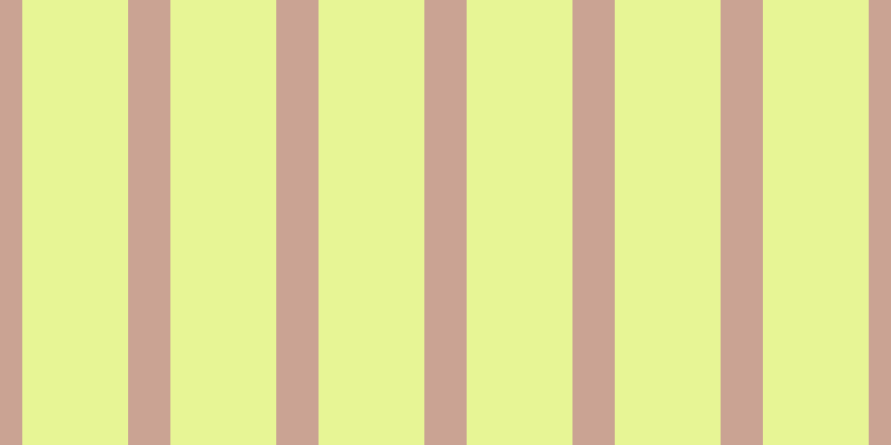 #d2ee2d (50%), #caa393 vertical lines, thirty-eight pixels wide, ninety-five pixels apart