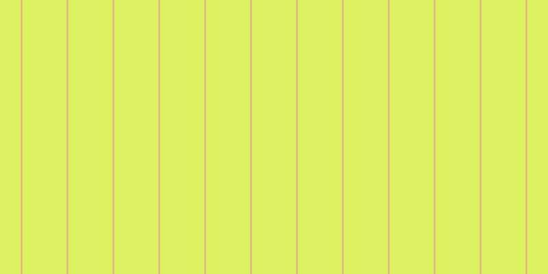 #d2ee2d (75%), #eba393 vertical lines, two pixels wide, sixty-five pixels apart