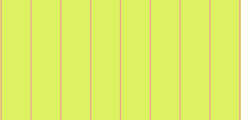 #d2ee2d (75%), #eba393 vertical lines, four pixels wide, ninety-five pixels apart