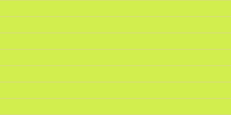 #d2ee4e, #dbd393 horizontal lines, two pixels wide, fifty-five pixels apart