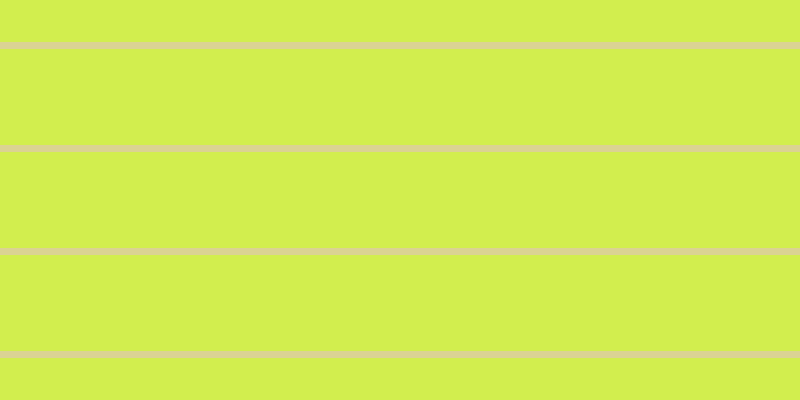 #d2ee4e, #dbd393 horizontal lines, seven pixels wide, ninety-six pixels apart