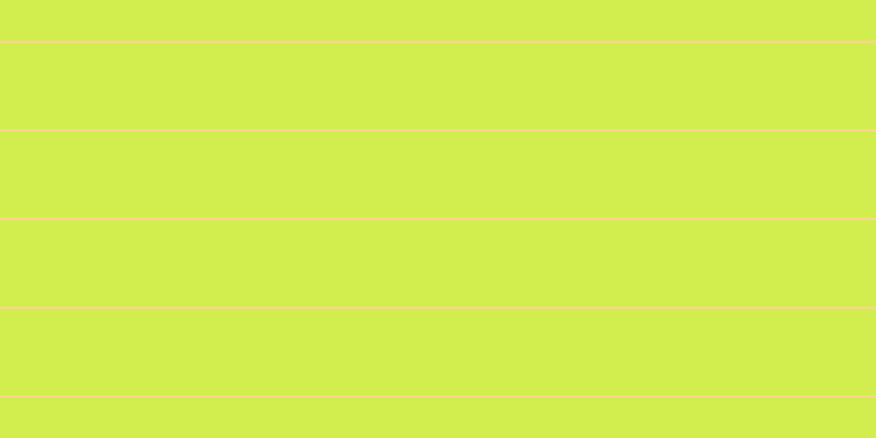 #d2ee4e, #fcd393 horizontal lines, two pixels wide, seventy-nine pixels apart