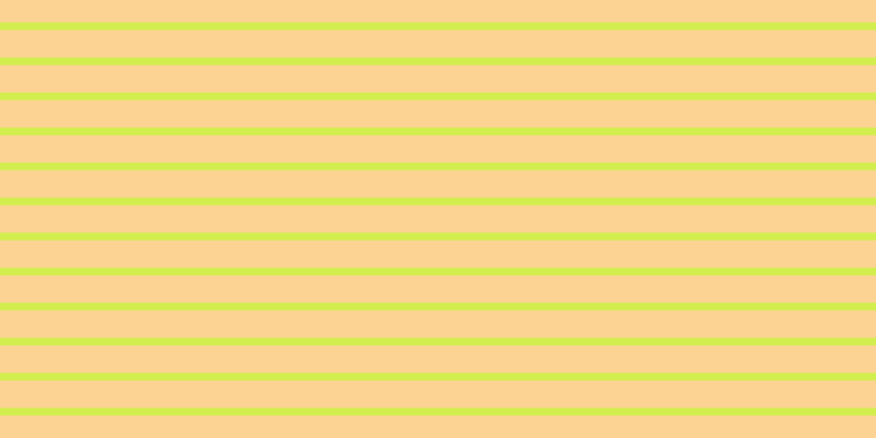 #d2ee4e, #fcd393 horizontal lines, twenty-five pixels wide, seven pixels apart