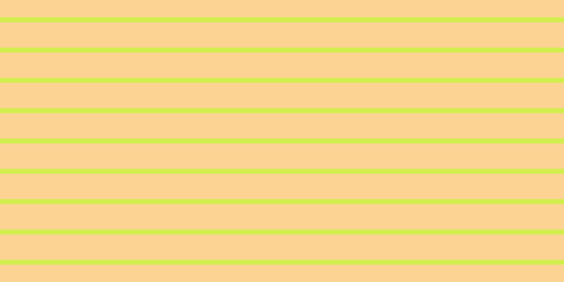 #d2ee4e, #fcd393 horizontal lines, thirty-six pixels wide, seven pixels apart