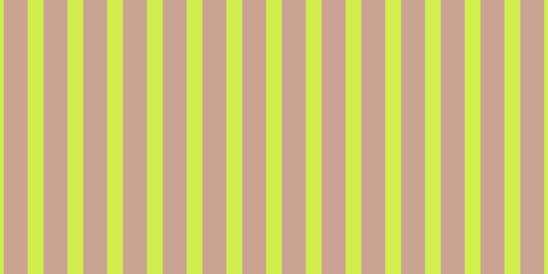 #d2ee4e, #caa393 vertical lines, thirty-five pixels wide, twenty-three pixels apart