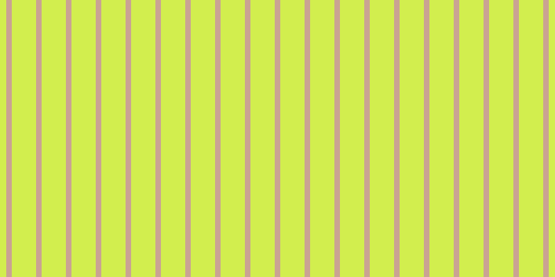 #d2ee4e, #caa393 vertical lines, eight pixels wide, thirty-five pixels apart