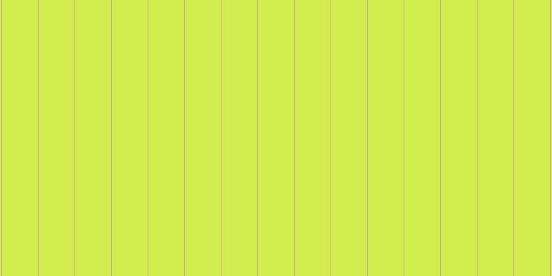 #d2ee4e, #caa393 vertical lines, one pixels wide, fifty-two pixels apart