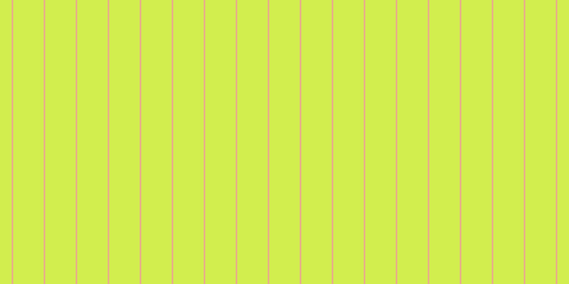 #d2ee4e, #eba393 vertical lines, two pixels wide, forty-three pixels apart