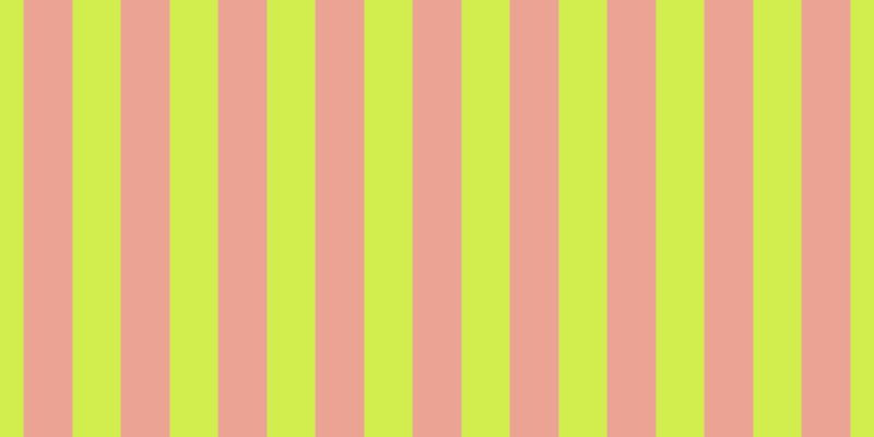 #d2ee4e, #eba393 vertical lines, forty-five pixels wide, forty-four pixels apart