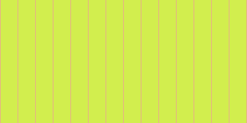 #d2ee4e, #eba393 vertical lines, two pixels wide, fifty-five pixels apart