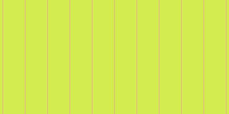 #d2ee4e, #eba393 vertical lines, two pixels wide, seventy-six pixels apart