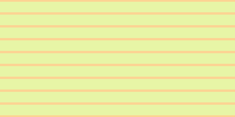 #d2ee4e (50%), #fcd393 horizontal lines, eight pixels wide, thirty-six pixels apart