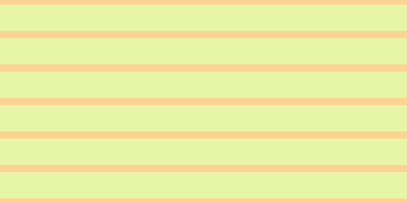 #d2ee4e (50%), #fcd393 horizontal lines, fourteen pixels wide, fifty-two pixels apart