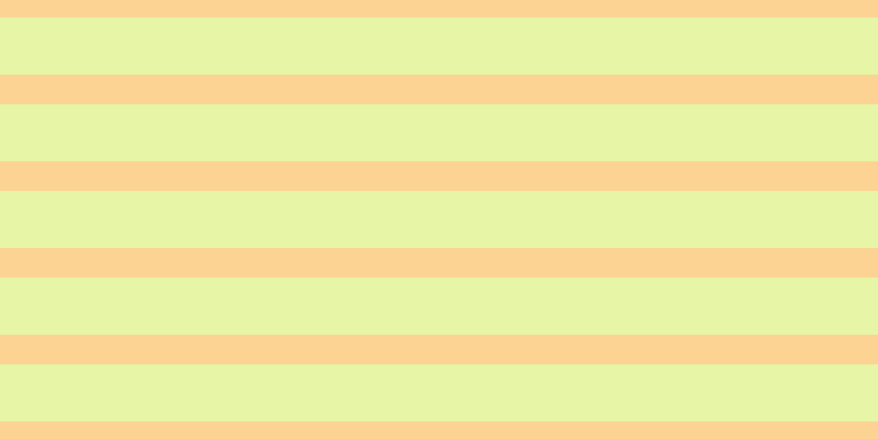#d2ee4e (50%), #fcd393 horizontal lines, twenty-seven pixels wide, fifty-two pixels apart